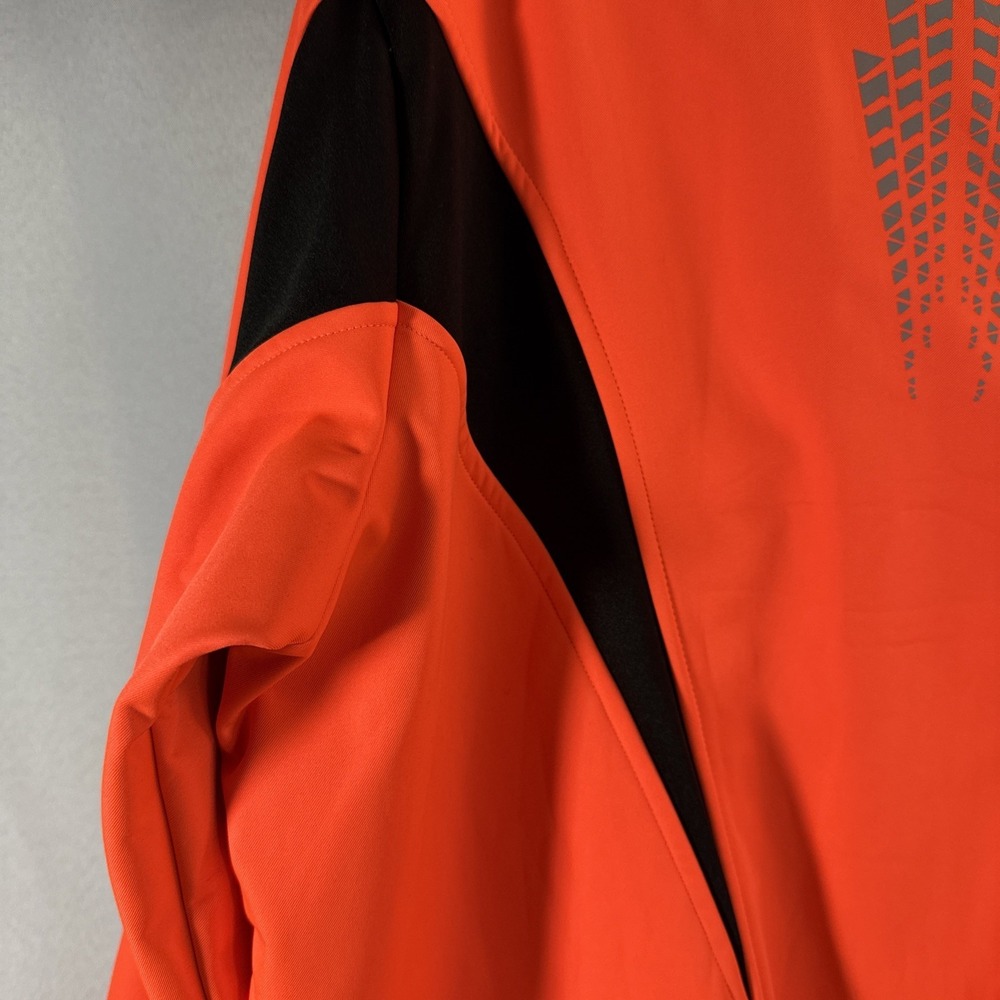 Arsuxeo Jacket Men's M Thermal Softshell Cycling Windproof Waterproof Orange - Picture 7 of 16